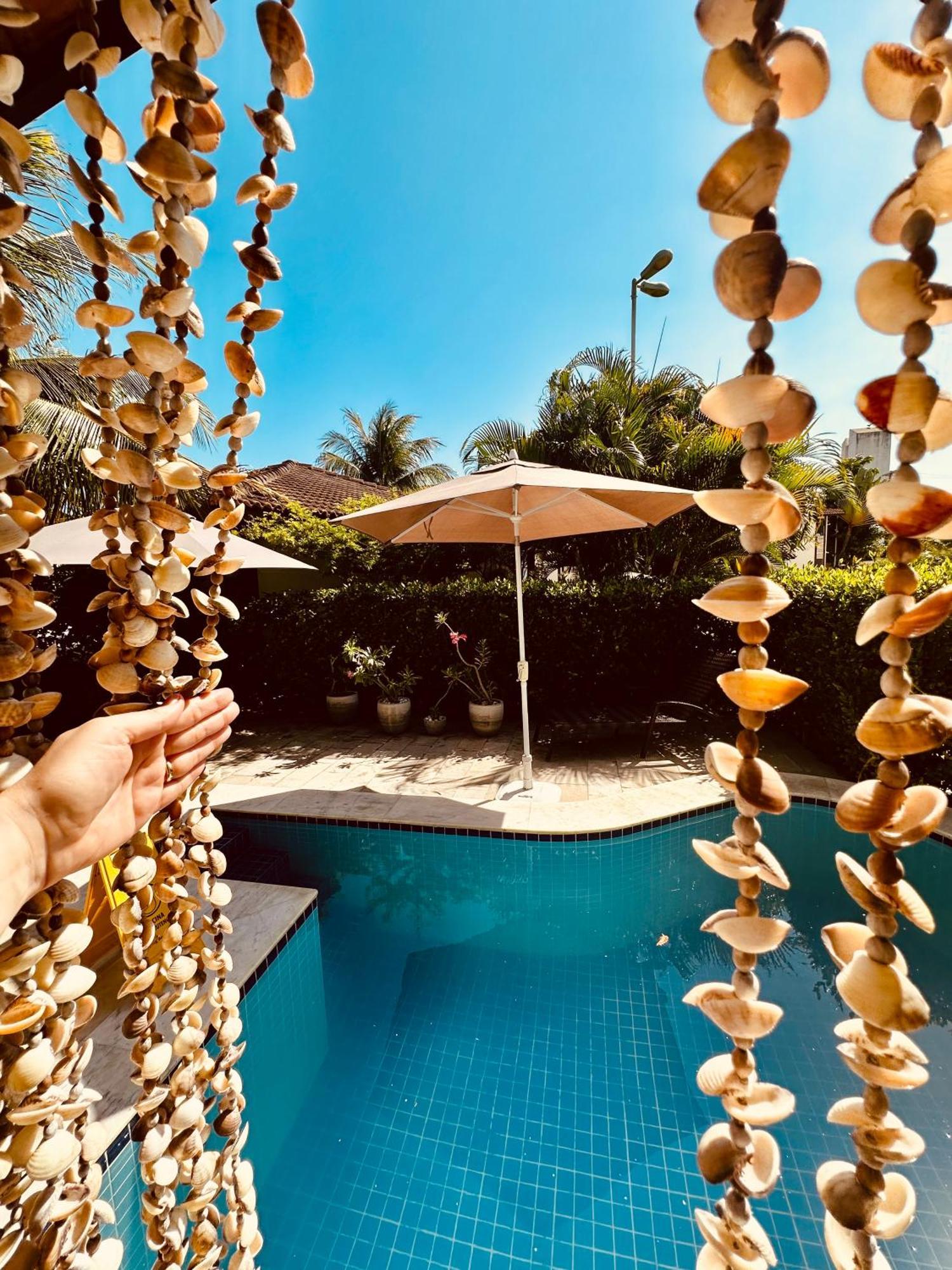 Bangalo Boutique Com Piscina Privativa Villa ปอร์โต จิ กาลินญาส ภายนอก รูปภาพ